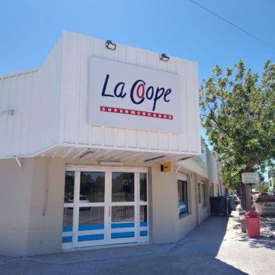 Reapertura de La Coope de Av. San Martín en Fernández Oro