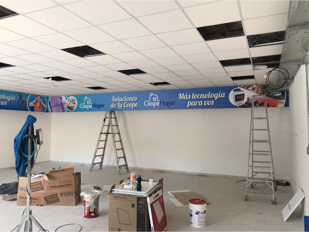 Foto armado sucursal 3