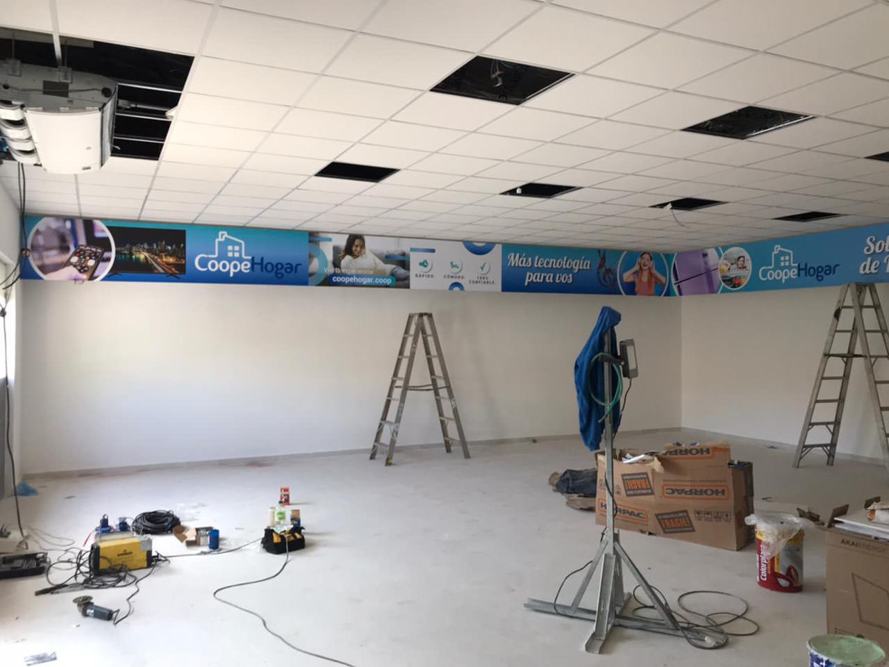 Foto armado sucursal 3